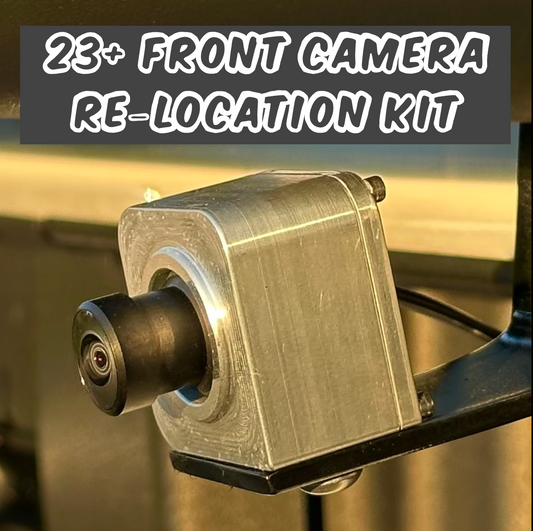 23+ Ford Superduty Front Camera Re-Location Kit