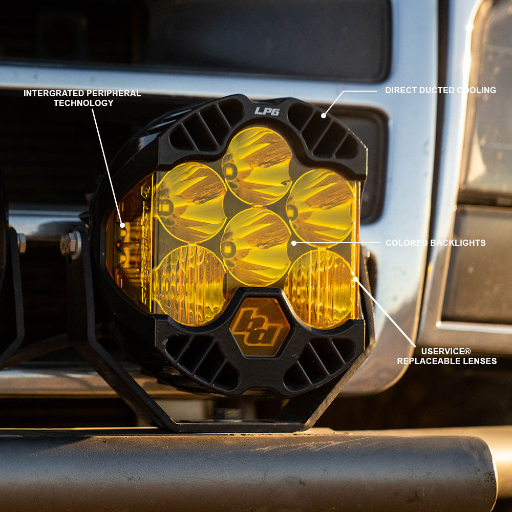 LP6 "PRO" LED Auxiliary Light Pod
