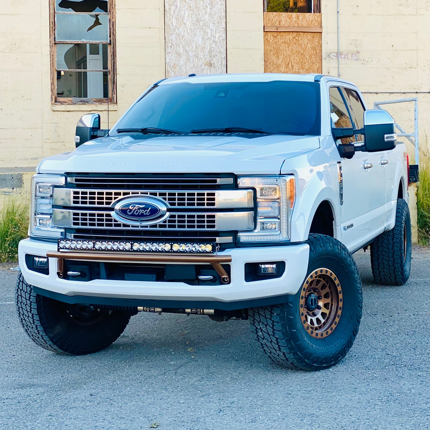 Ford Super-duty light bar F-250 F-350 F-450 F-550 Light Bar off-road overland expeditions truck parts LED LP9 accessories 2017 2018 2019 2020 2021 2022 2023