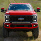 2017 -2026  Ford Super Duty Light Mount - The "Low Pro" Series featuring a Baja Designs 40" Curved OnX6 Arc Mount Tabs