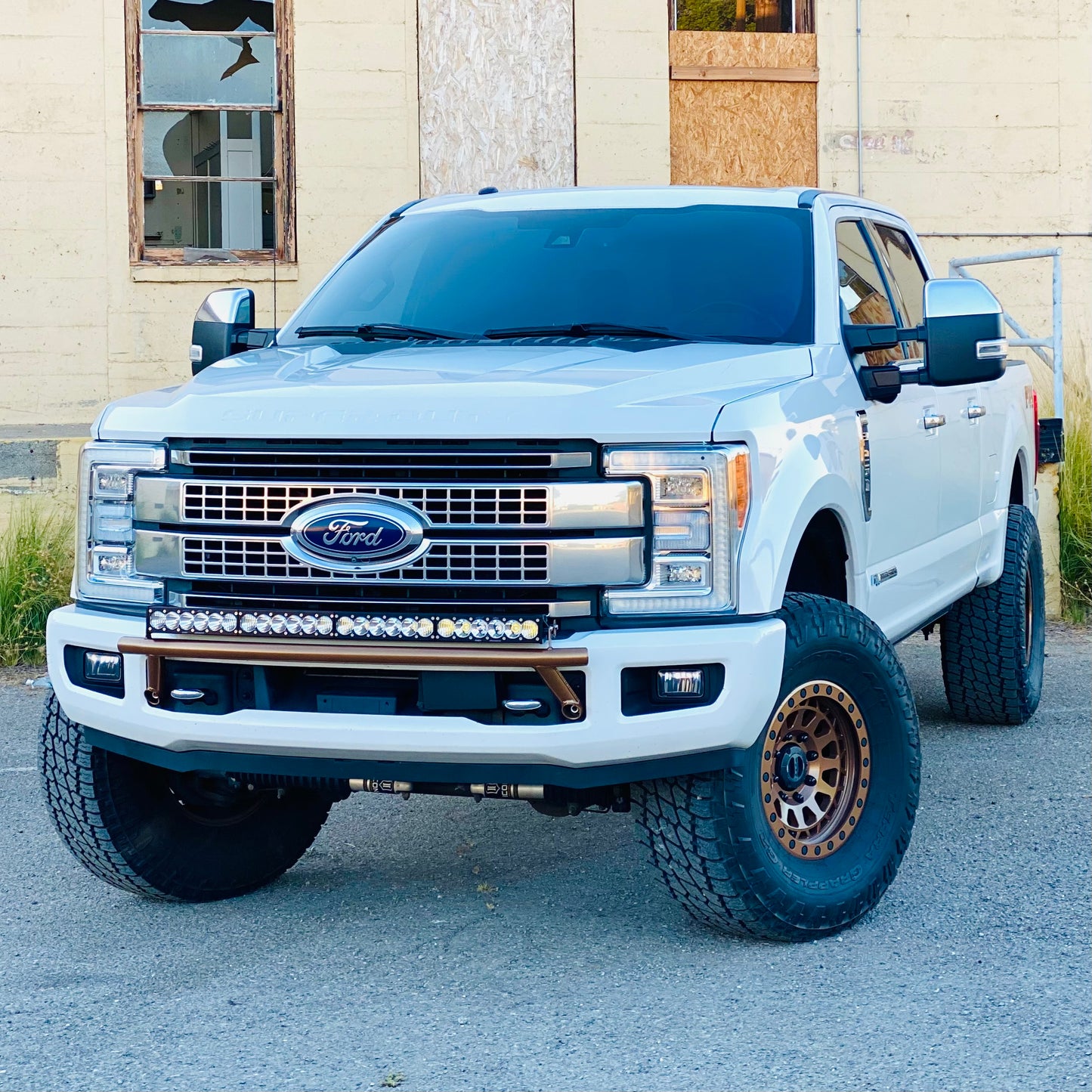 Ford Super-duty light bar F-250 F-350 F-450 F-550 Light Bar off-road overland expeditions truck parts LED LP9  accessories 2017 2018 2019 2020 2021 2022 2023